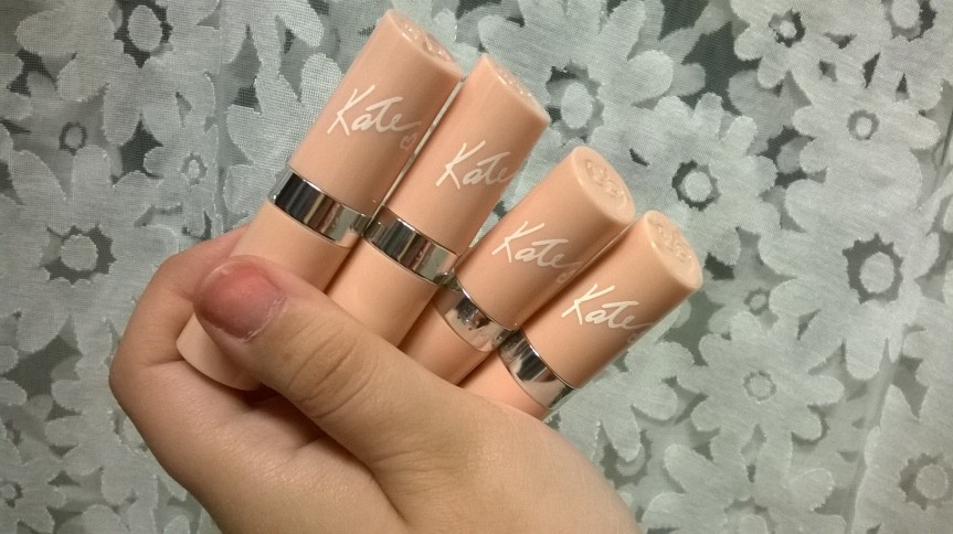 Rimmel Nude Lips Collection by Kate | Test It Out